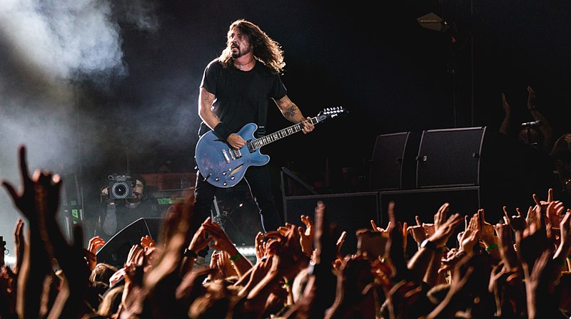 Dave Grohl, frontman légendaire des Foo Fighters